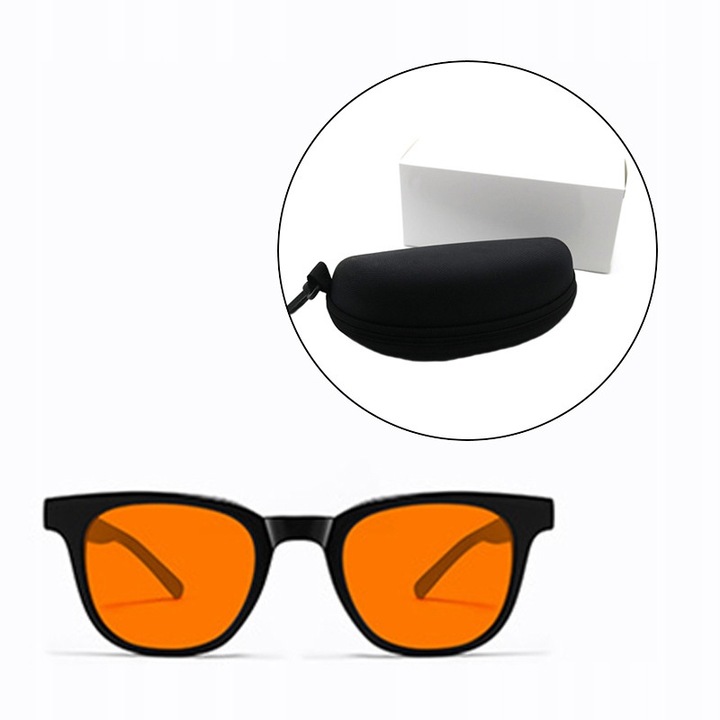 Set ochelari computer, blocare lumina albastra, cu etui