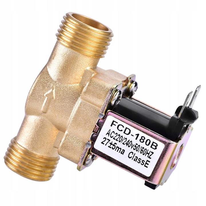 Electrovalva 1/2", 220V, 0.02-0.8 MPa, 6x6.4cm