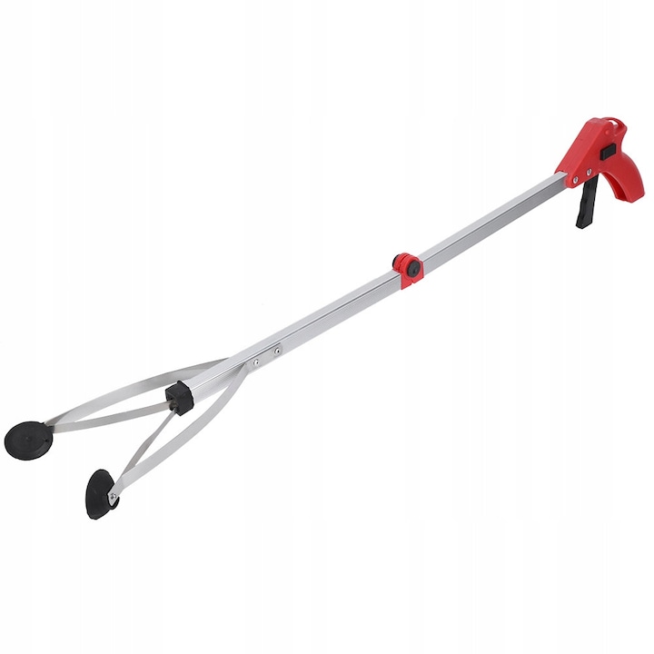Accesoriu de prindere, 43cm, rosu, constructie pliabila, din aliaj de aluminiu