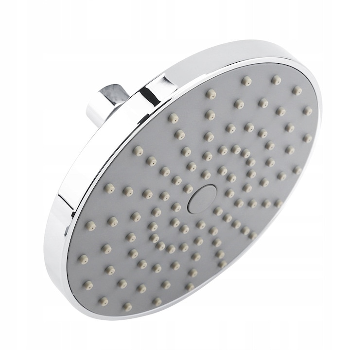 Cap de dus rotund 16cm, cromat, presiune inalta, accesorii baie