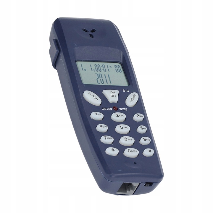 Telefon fix cu fir, 16-bit LCD, identificare automata, multicolor