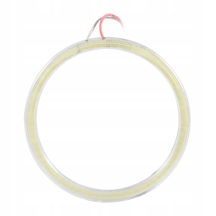 Becuri auto LED Angel Eyes, 110mm, alb, set 2 bucati