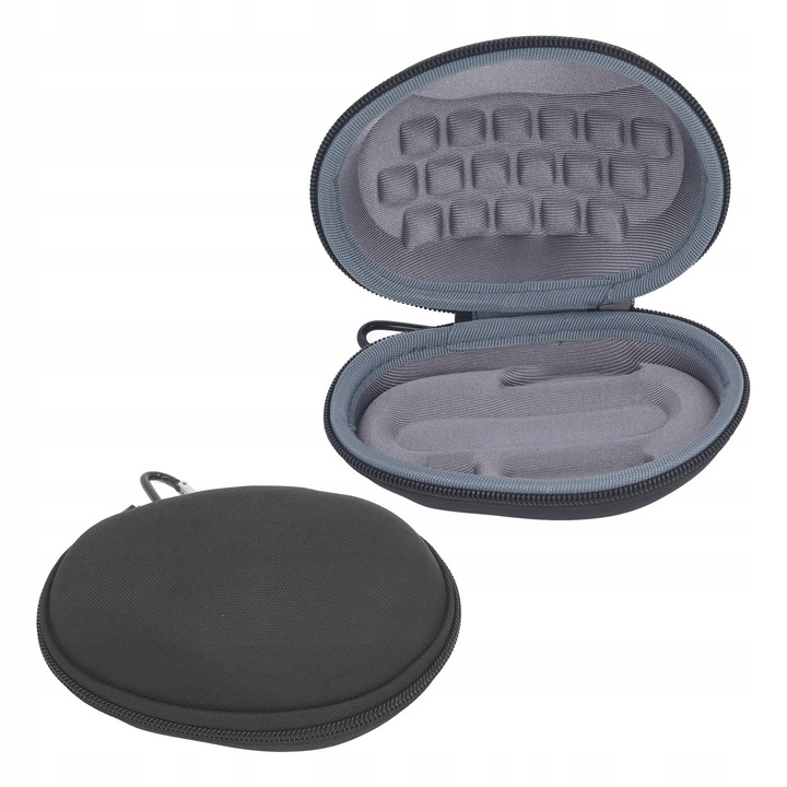 Futeral calatorie pentru mouse, Logitech G502 X Plus, protectie, nylon, negru