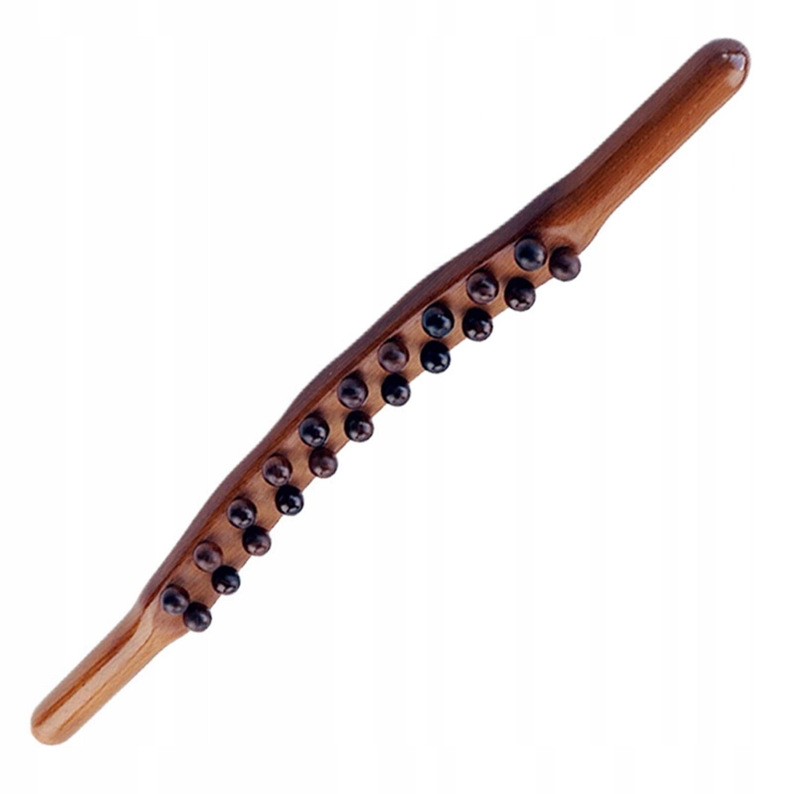 Instrument de masaj Gua Sha din lemn, 58 cm, prietenos cu pielea ...