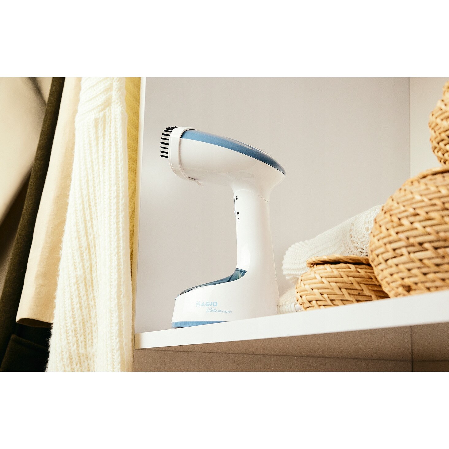 Parownica compacta MAGIO 1500W, pliabila, abur puternic, mini