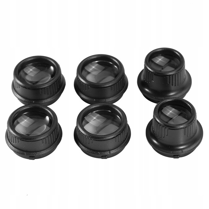 Lupa cu suport pe cap, 4 lentile de marire, 10X-25X, iluminare LED, 210x140x60mm