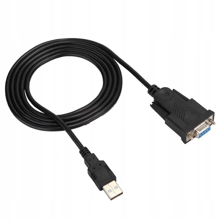 Cablu adaptor USB 2.0 la RS232, 1.5m, set cu unitate optica
