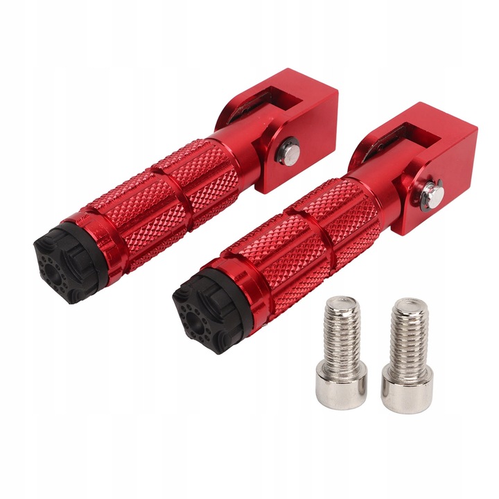 Set de 2 podnozki motocicleta M8, aluminiu, pliabile 90 grade, antiderapante, pentru motociclete si ATV-uri