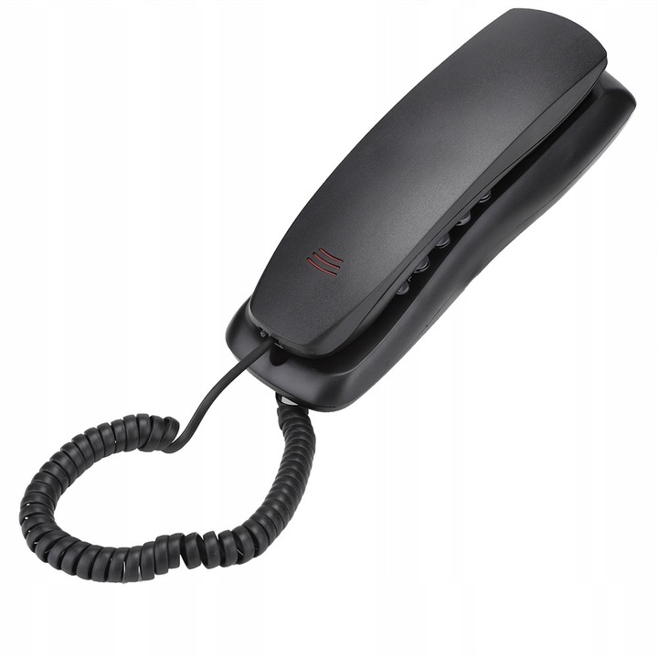 Telefon fix KX-T628, negru, 20,6x6,6x5,2cm, ABS, cu functii multiple