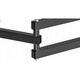 Suport pentru proiector, negru, metal, rotire 360°, inaltime ajustabila, dimensiuni 20,5x6,5x41cm, set complet