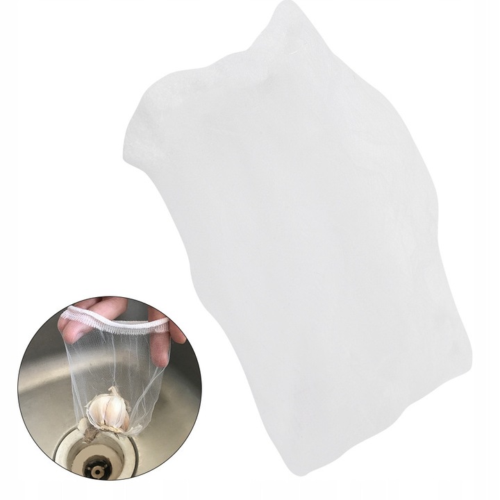 200 db szűrőzsák készlet, elasztán és poliészter, 9cm, többszínű