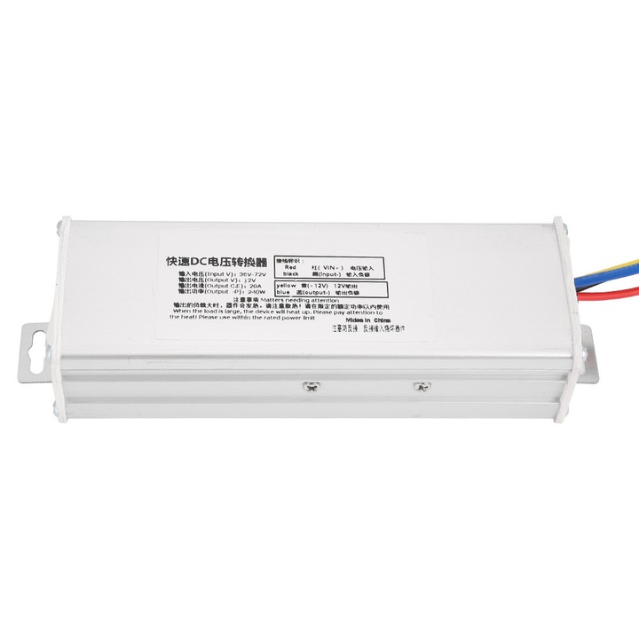 Transformator 36-72V la 12V, 20A, 240W, set