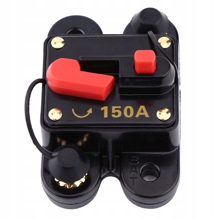 Dispozitiv de protectie 150A 12V resetabil pentru circuit audio auto