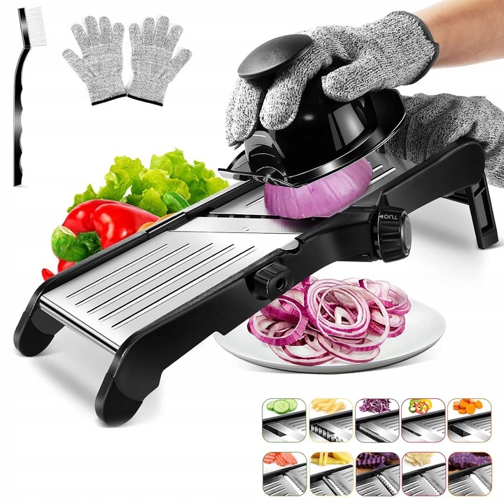 Razatoare reglabila pentru legume, set, 30x10cm