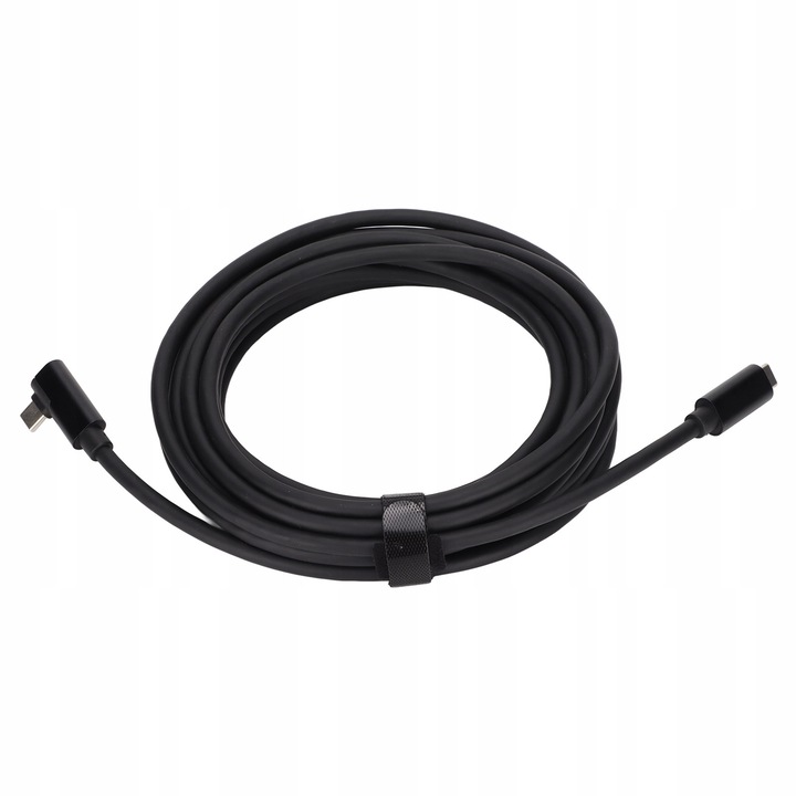 Cablu de incarcare rapida USB 3.0 5m C-C pentru Oculus Quest 2, 5A, sincronizare rapida, design unghiular