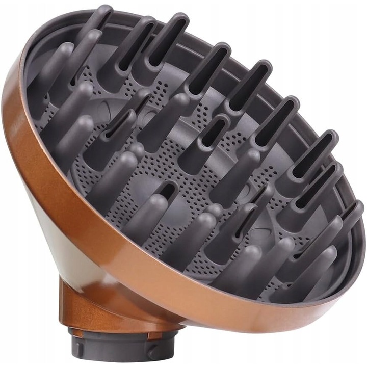 Difuziune pentru uscator de par Dyson Airwrap HS01/HS03/HS05, set, gri/roz/aurie, 13,5cm