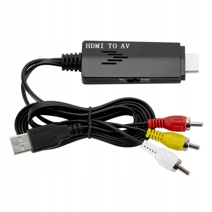 Convertoare HDMI la AV RCA 1080P, set