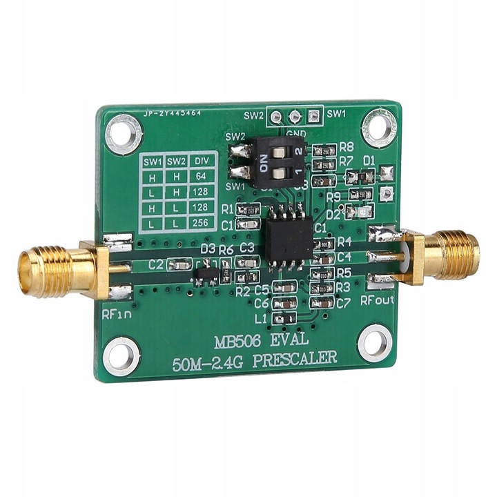 Modul MB506 2,4 GHz, frekvenciaosztó 64/128/256, 6,7x3,3x0,5cm, mikrohullámú sütőhöz