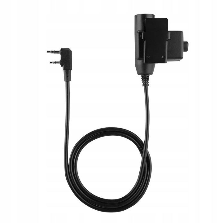 Adaptor cablu PTT U94 pentru UV5R, 2 pini, dimensiuni 7x5x2cm