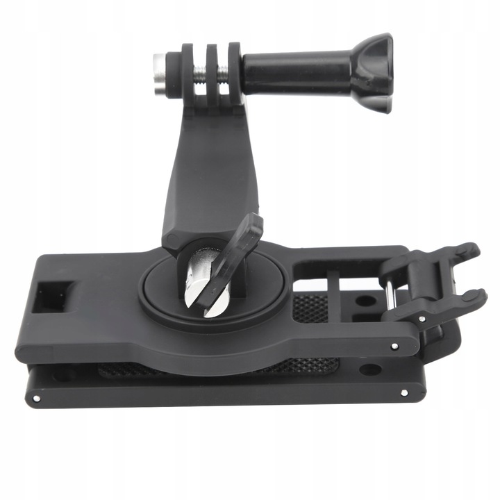 Suport pentru aparat foto, rotativ, negru, 9x5,3x6cm, set cu surub lung, pentru GoPro Hero 9