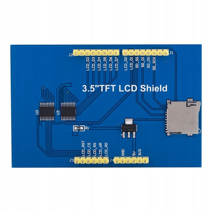 Modul LCD TFT 3,5" cu ecran tactil, 480x320, pentru MEGA 2560, 8,5x5,5cm