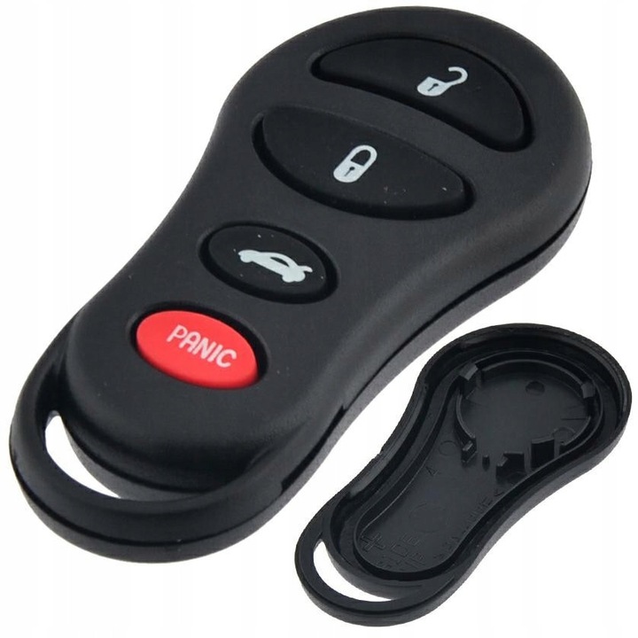Culoare, Carcasă telecomandă 3 butoane, Motokey, pentru Chrysler/Dodge/Jeep