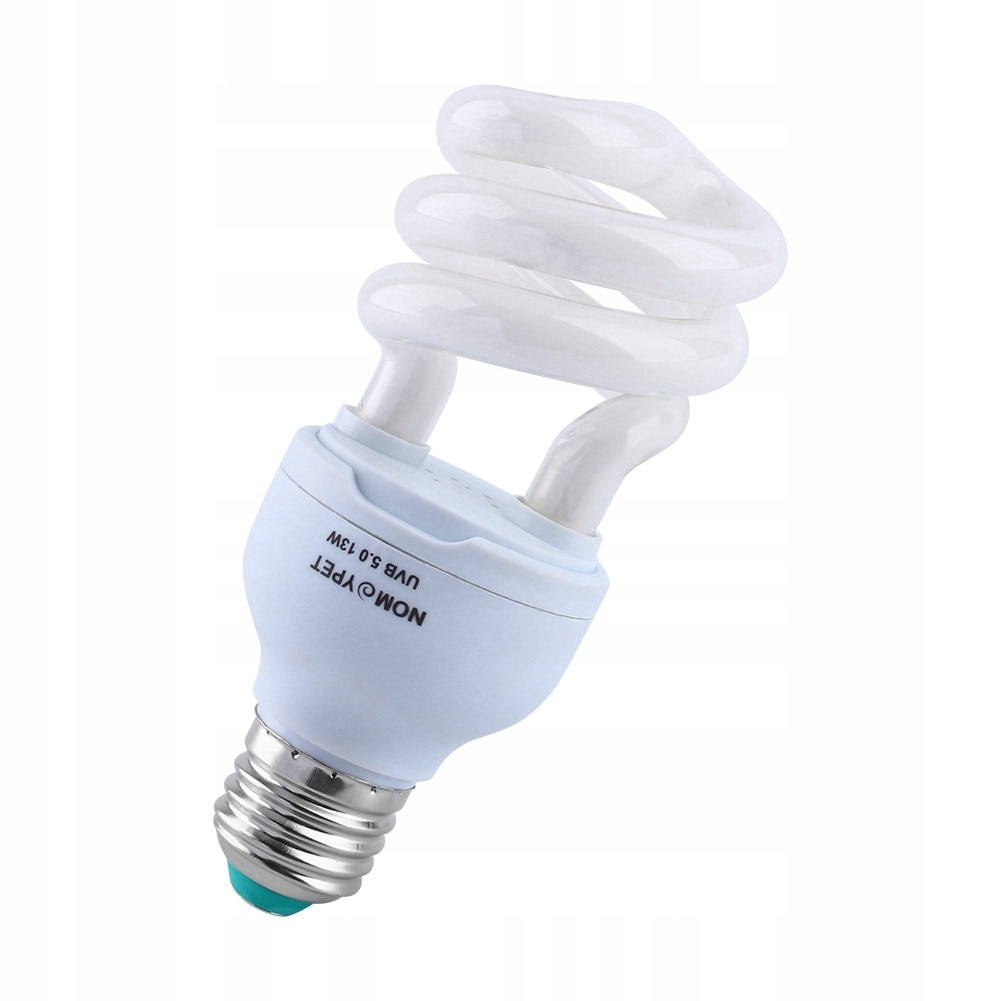Bec Uvc Bec UVB pentru terariu, 13W, 5.0, eficient pana la 50cm, set de 1 buc ...