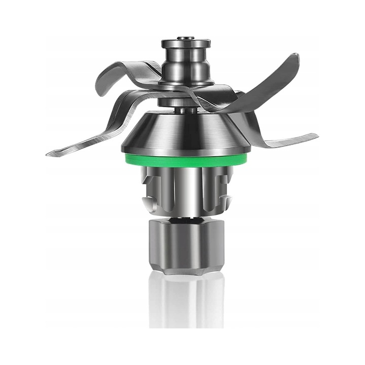 Accesoriu pentru blender Vorwerk Thermomix TM5, cu lame din otel inoxidabil, culoare argintie, dimensiuni 13x11,8x8cm