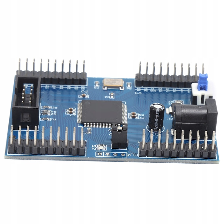 ALTERA MAX II EPM240 fejlesztőkártya, 5V, JTAG interfész, 50MHz oszcillátor, programozható LED
