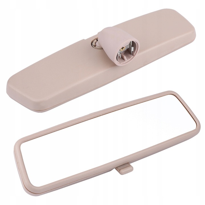 Oglinda retrovizoare auto B5 MK4, 25x7cm, bej, set 1 bucata