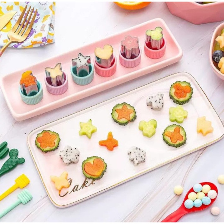 Set de Wykrawacze pentru Sandwich-uri, forme creative, sigure, multicolor, 25 bucati