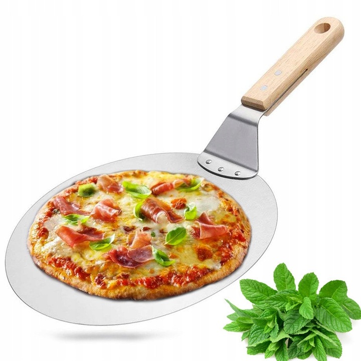 Set 3 tavi pentru pizza, Zgeer, inox, argintiu