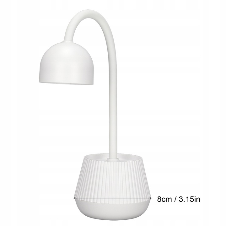 Lampa UV LED pentru intarirea unghiilor, 24W, 8 LED-uri, cablu de alimentare tip C, dimensiune 8cm