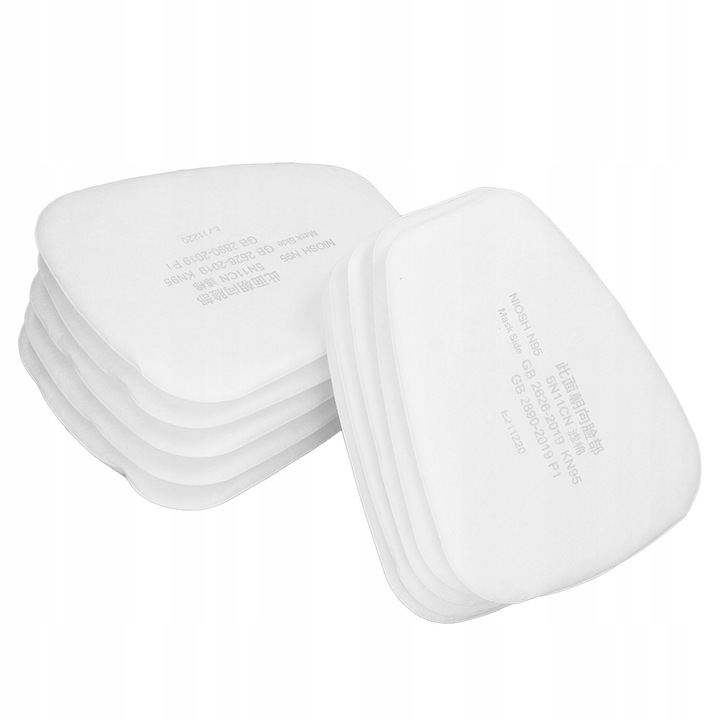 Filtru 5N11CN, set 50 buc, compatibil cu masca 6001, 6100, 6200, 7501, 7502, 6502, 6800