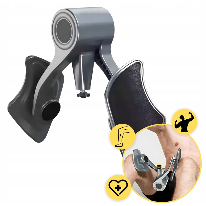 Antrenor fitness tip „Fluture”, rezistență 9–18 kg, reglabil, pentru coapse, șolduri și exerciții acasă, compact, portabil