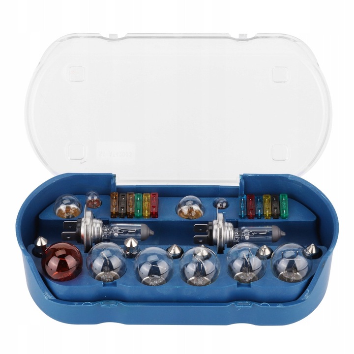Set becuri H7 12V 55W cu sigurante auto, 30 bucati, halogen