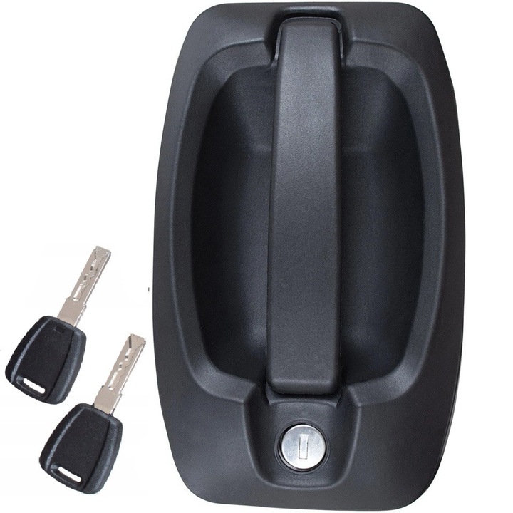 Klamka usa spate dreapta cu incuietoare POLCAR pentru Fiat Ducato, Citroen Jumper, Peugeot Boxer, Iveco Daily, 2006-2026