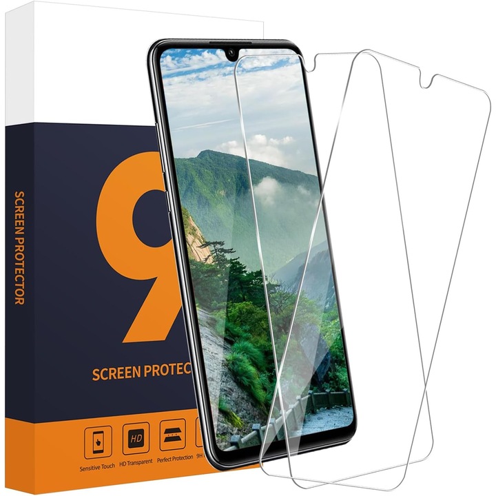 Folie Protectie Huawei P30 Sticla Temperata 9H, 2 Buc