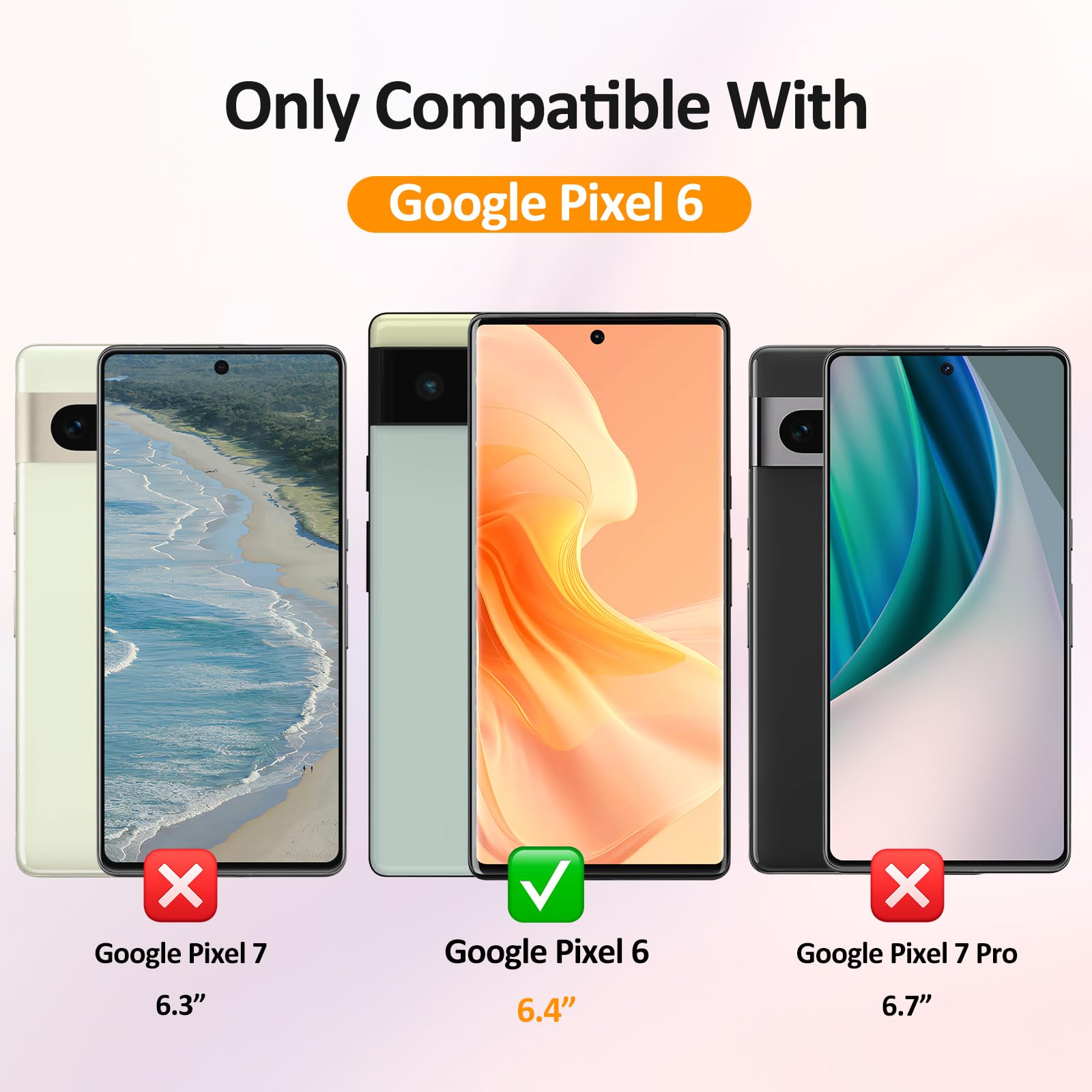 Folie Protectie Sticla Google Pixel 6 2 Bucati