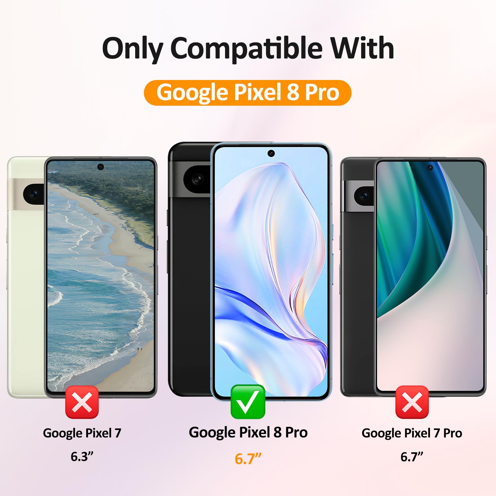Folie Protectie Sticla Google Pixel 8 Pro 2 Bucati