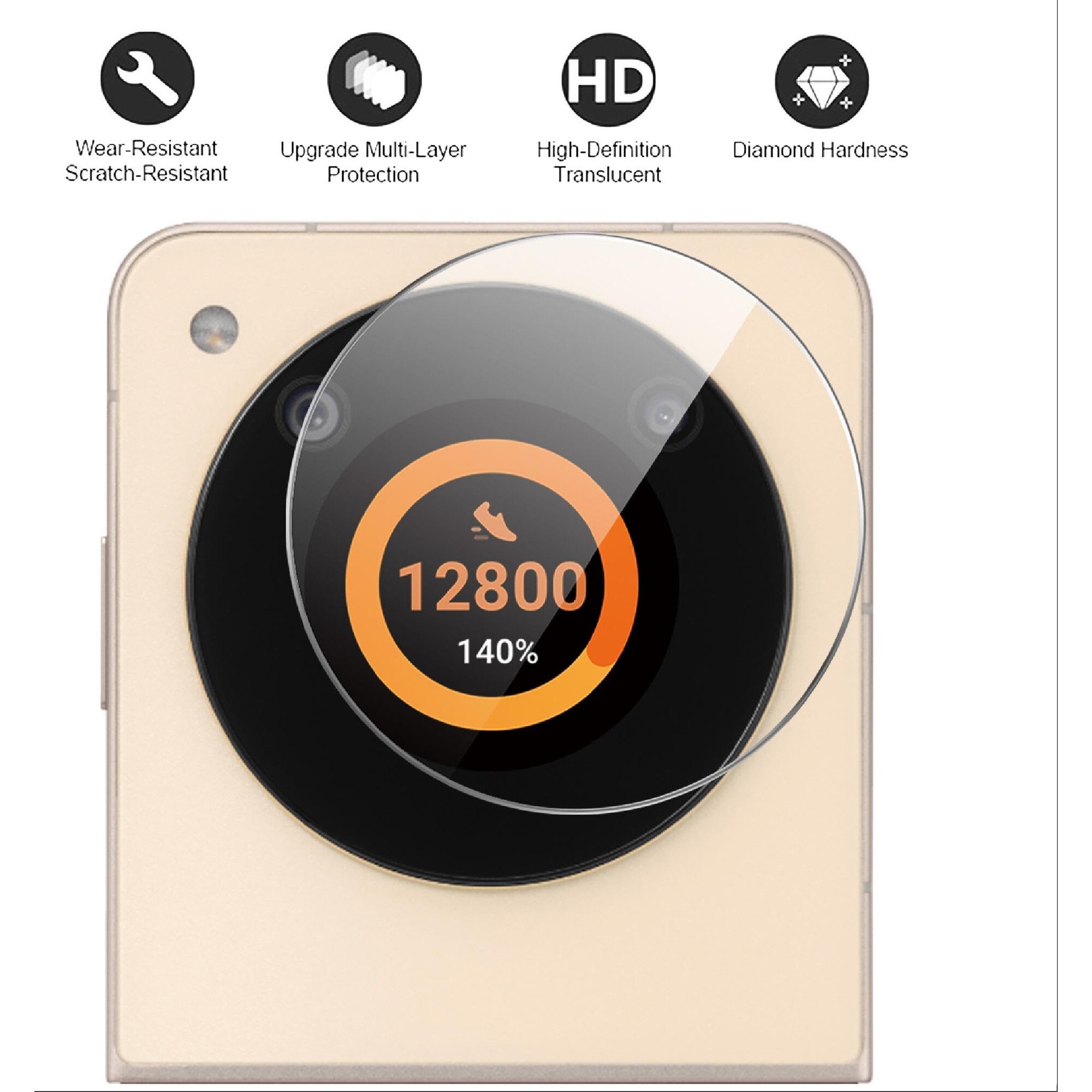 Film Aparat Giopuey Nubia Flip 5G, Sticla Temperata