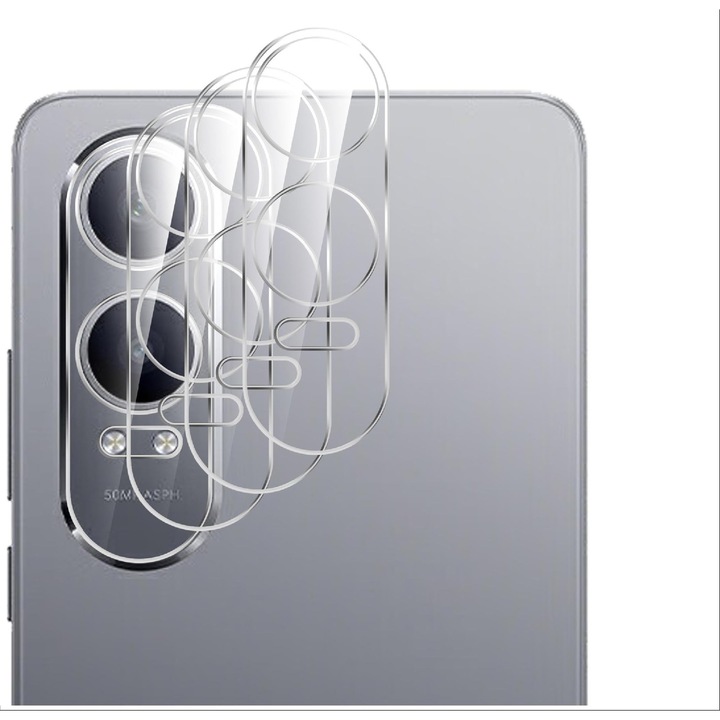 Folie Protectie Giopuey OnePlus Nord CE4 Lite 5G, 3 Pack Sticla 3D, Transparent