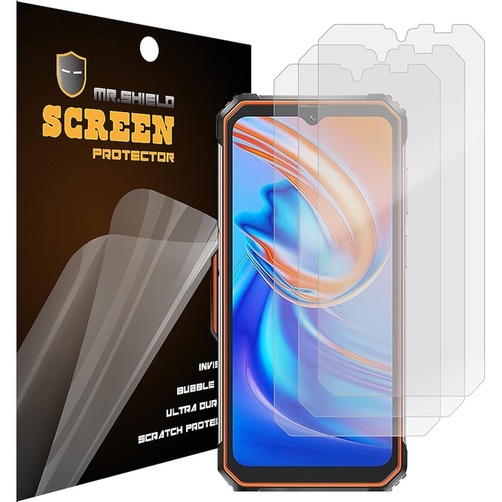 Folie Protectie Mr.Shield Blackview BV9200 Anti-Stralucire 3 Buc