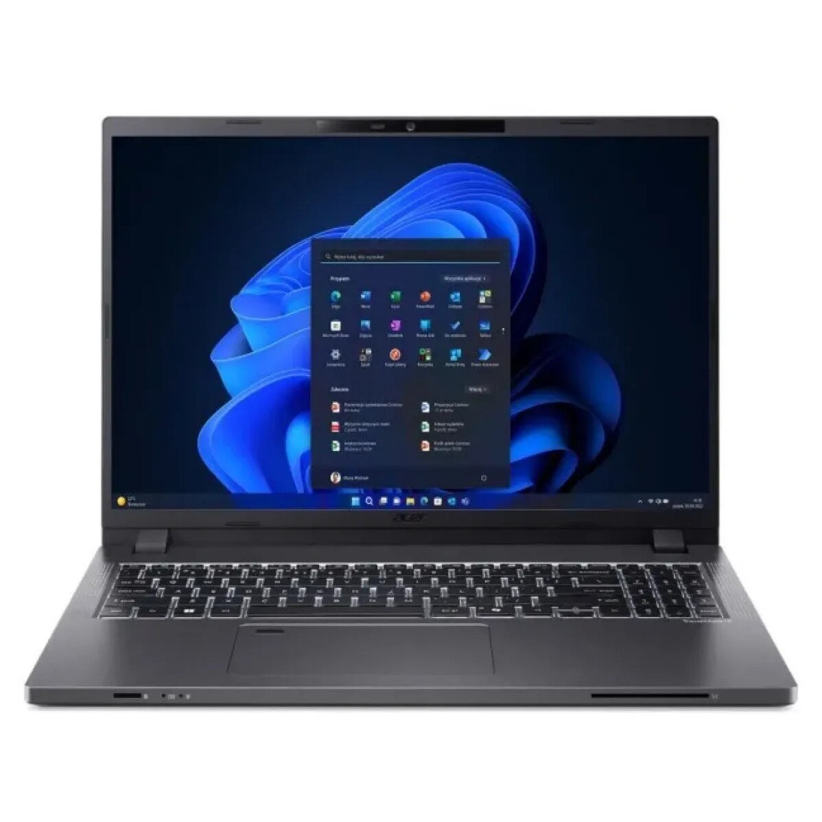 Laptop Acer TravelMate P2 TMP216-51-G2-TCO Intel Core 5 120U 16inch 16GB 512GB Windows 11 Pro Gri