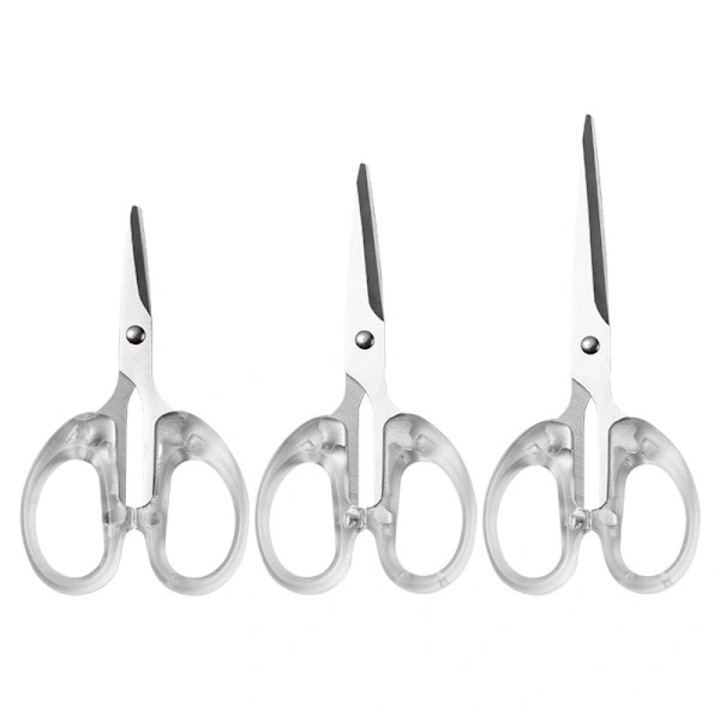 Foarfece transparente - Set de 3, 2CR13 otel inoxidabil, 12x6.7x1.3cm