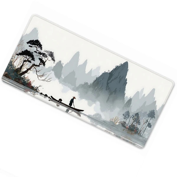 Mouse Pad Artwork Industrial Plants Trains Urban - 21.5 x 27 x 0.3