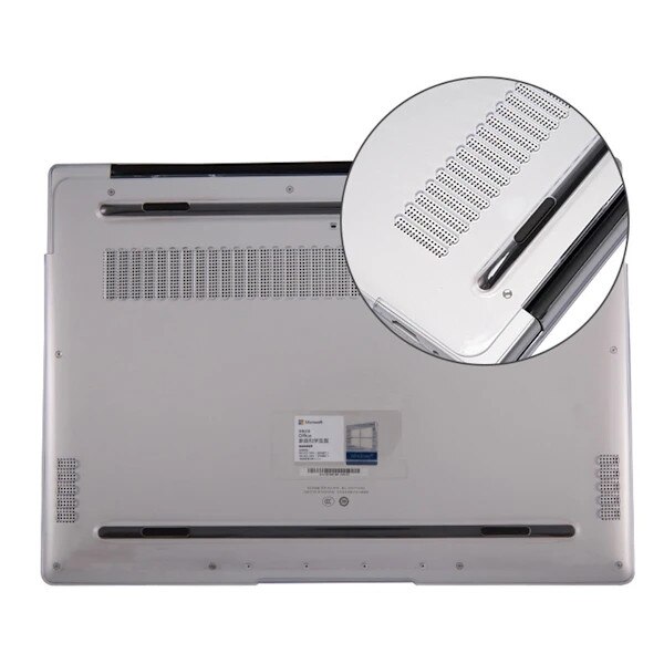 Carcasa protectoare PC transparenta pentru laptop, 35.7x23x1.8cm, rezistenta la zgarieturi, ventilare optimizata, set 1 buc.