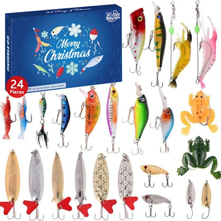 Set momeli artificiale, 24 bucati, multicolor, 8.8x2x0.5cm