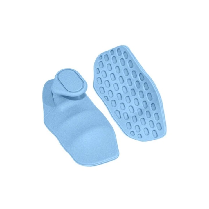 Силиконови подобрители за захват, сини, 9.5x4.5x3.5см, комплект 1 чифт