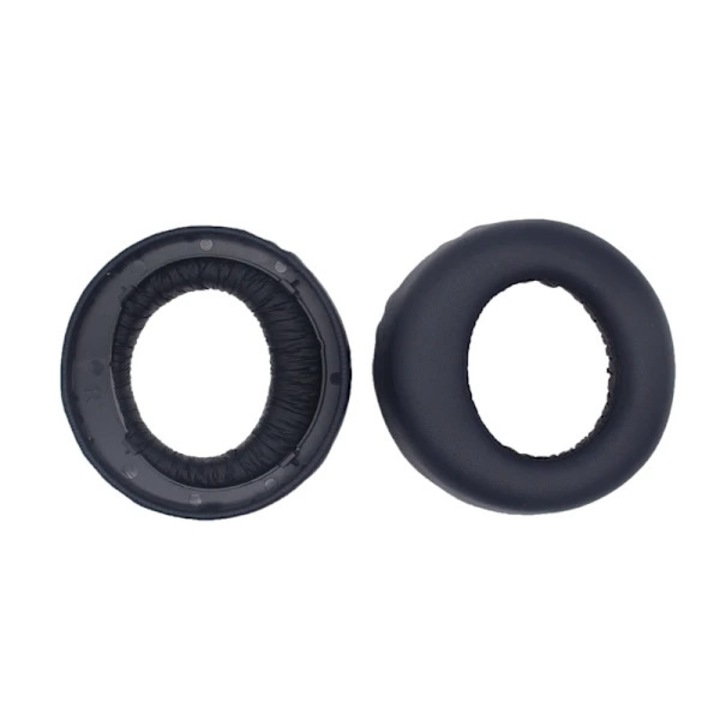 Fülpárnák Sony PS5 Wireless Pulse 3D fejhallgatóhoz, fekete, 1 pár, 9.5x9.5x3.5cm